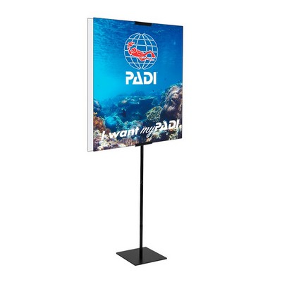 Economy Banner Stand Kit, Double Sided Premium Film (23" x 36")