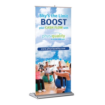 V-Trak Retractable Banner Stand Kit, Fabric 48" x 80"
