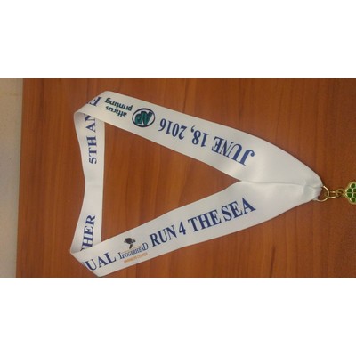 1.5" Polyester Satin Dye Sublimated Neck Ribbon (Foreign)