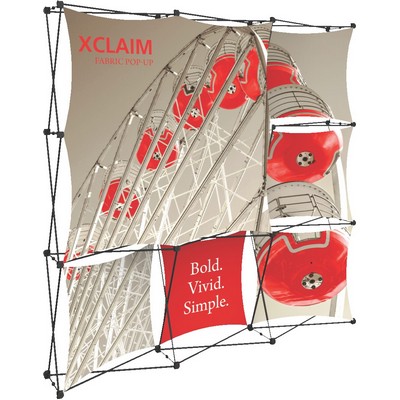 Xclaim 8' Wide Fabric Popup Display Kit 03