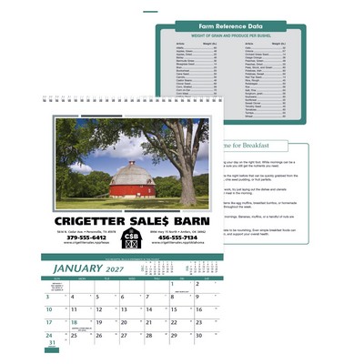 Triumph® Calendars Farm Pocket Calendar
