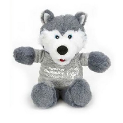 9" Soft Cuddle Fur Husky Stuffed Animal