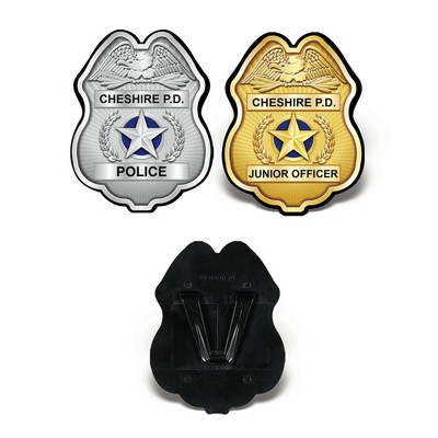 Custom Plastic Police Badge