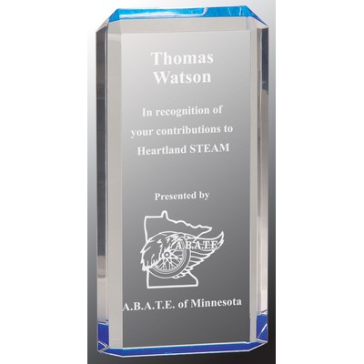Blue Premier Acrylic Award