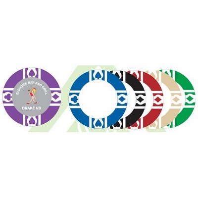 Cardsuit 11.5 Gram Full Color Inlay Poker Chip
