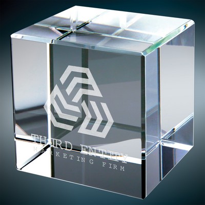 Crystal Cube Award (2 1/2" x 2 1/2")