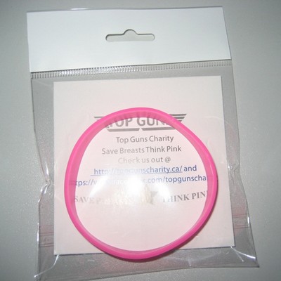 1/2" Breast Cancer Deboss-fill w/Packaging