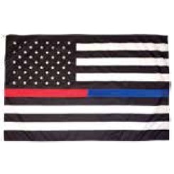 Thin Red And Blue Line U.S Civil Service Flag (3'x5')