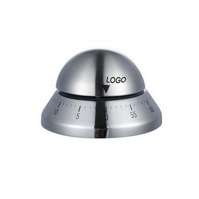 Silver Cone Kitchen Timer