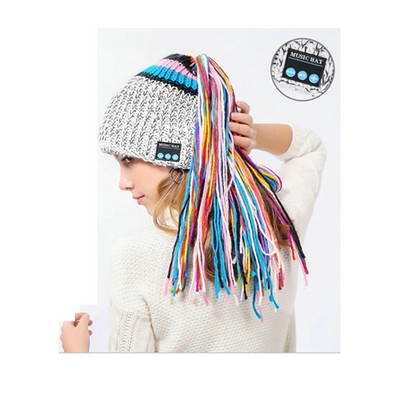 Wireless Music Beanie with Built-in Speakers