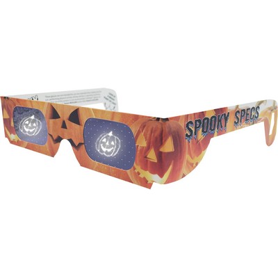 3D HOLOSPEX® Glasses Spooky Specs Jack O'Lantern - STOCK