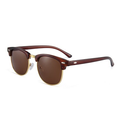 Recycled Sunglasses - Brown Lenses - Brown Frames