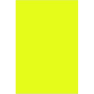 Fluorescent Chartreuse Rectangle Labels - 3" x 5"