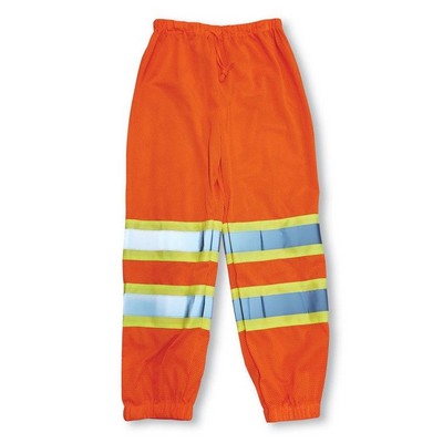 Mesh Orange Safety Pants