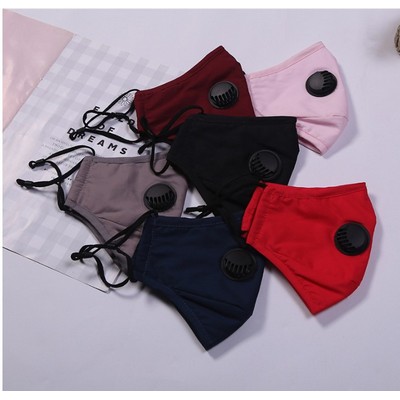 Three Layers With Respirator Valve Mask