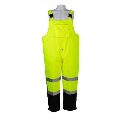 ANSI 107-2015 Class E Waterproof Quilted Thermal Bib Pants