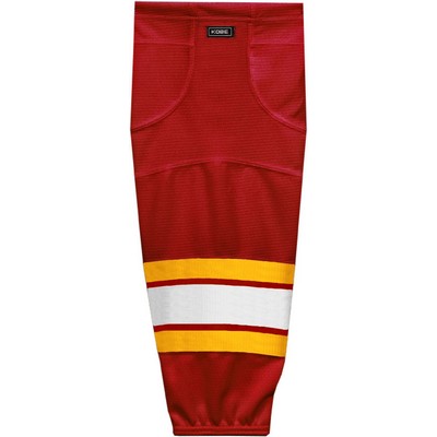 Calgary Pro Series Custom Red Socks