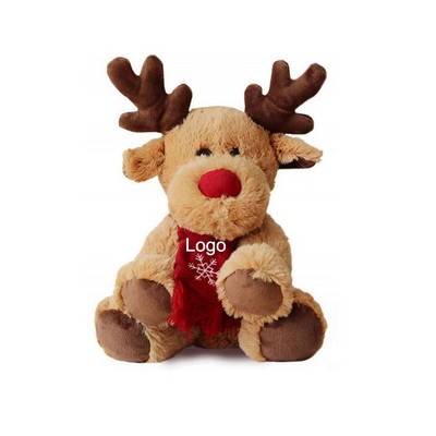 11.8" Stuffed Animal Elk Plush Toy