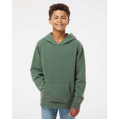 Independent Trading Co.® Youth Midweight Pigment Dyed Hooded Sweatshirt