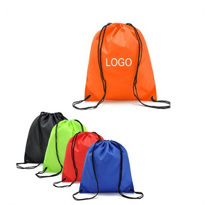 210D Polyester Drawstring Sport Backpack