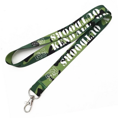 7 Days Rush Polyester Lanyards 5/8"