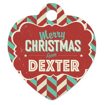 Gloss Aluminum Pet Tag