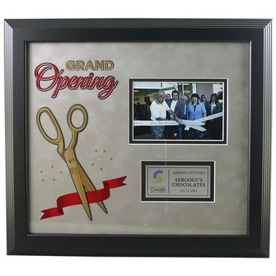 Grand Opening Framed Plaque