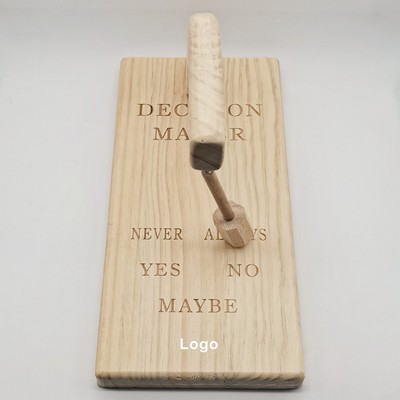 Magnetic Decision Maker Wooden Desk Toy