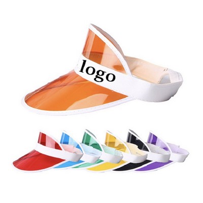 Ultrafun Unisex Candy Color Sun Visors w/UV Protection for Outdoor Sports