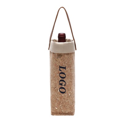 Sustainable Cork Wine Carrier
