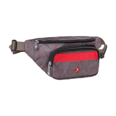 Sublimation Waist Bag w/ 2 Pockets 11x3x5"