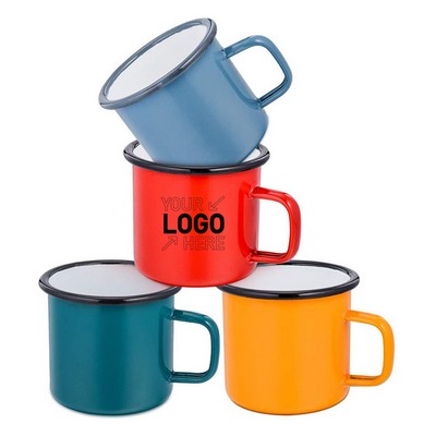 Enamel Coffee Camping Mug