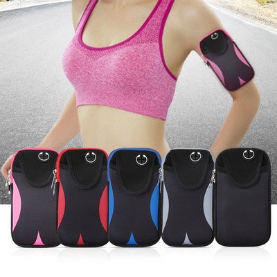 6.8" #L Multi functional Outdoor Sports Water Resistant Neoprene Cellphone Armband
