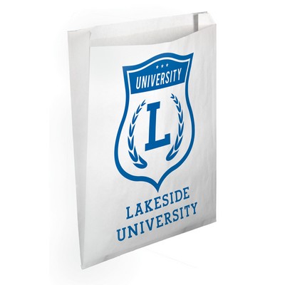 One Color 2-Sided Merchant Paper Bag (12" x 13.5" x 2.5")