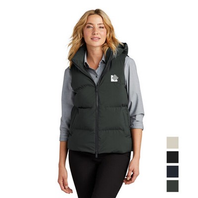 MERCER+METTLE® Women's Puffy Embroidered Vest