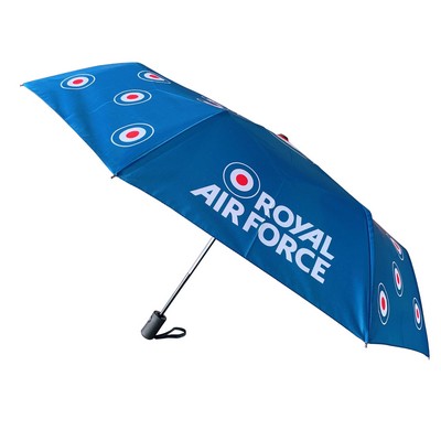Auto Open/Close Travel Umbrella -Full Bleed Printed
