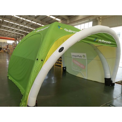 Inflatable Tent 17' printed awning - 1-sided