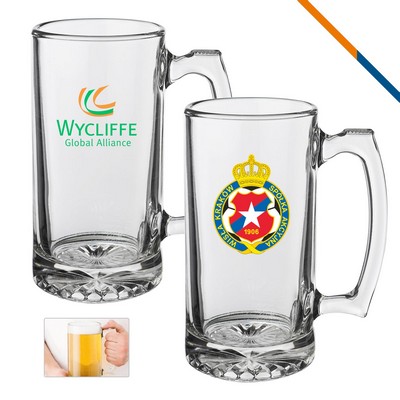 Libbey Hemo Glass Beer Mugs - 25 Oz.