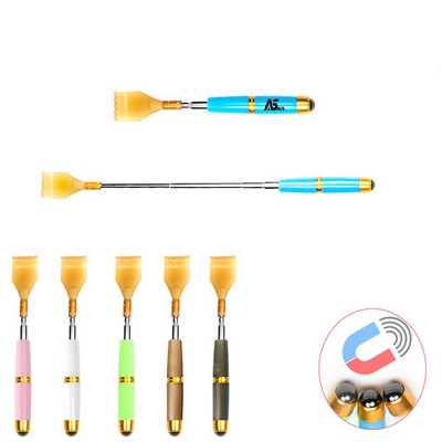 Telescoping Scratcher with Magnet Massager Bead