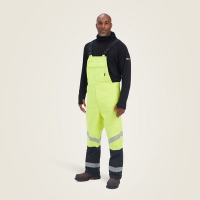 Ariat® Men's Hi-Vis Yellow FR Waterproof Bib Overall