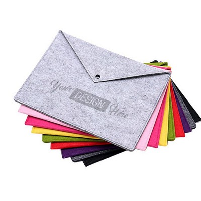 Felt Envelope A4 File Document Holder