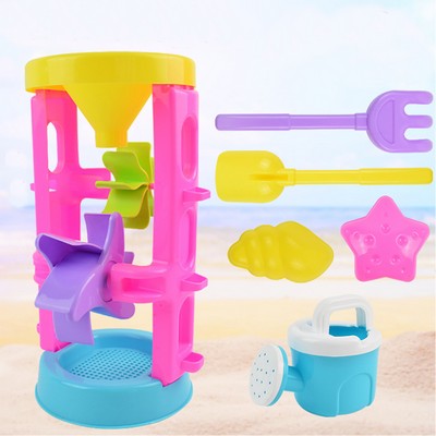 Plastic Sand Water Spin Wheel Towel