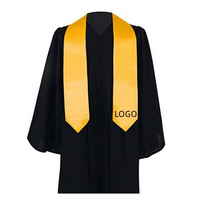 70" Solid Color Graduation Stole