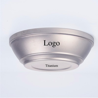 Titanium Double Wall Food Bowl