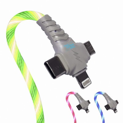 3" 1 Glowing USB Charging Cable