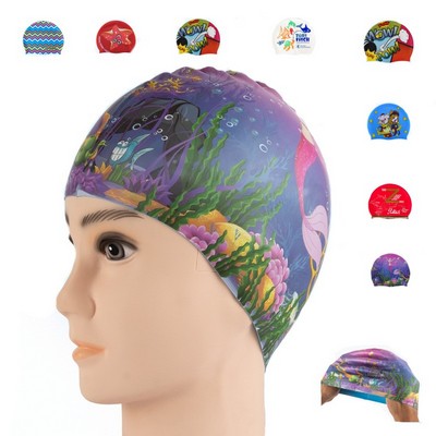Waterproof Silicone Swimming Cap