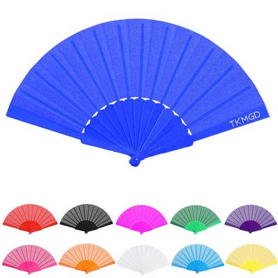 Folding Hand Fan for Man Women