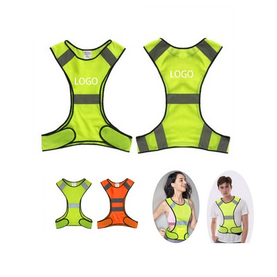 Reflective runing vest