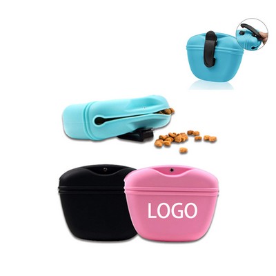 Silicone Portable Pet Training Pouch