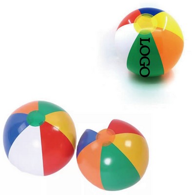 16'' Inflatable Beach Ball With 6 Panels